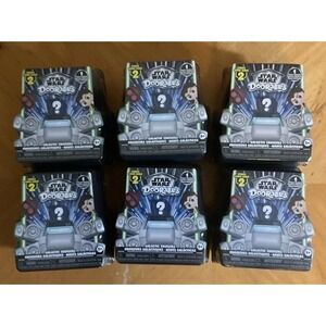 Star Wars Doorables Galacti Cruisers Series 2 Set Of 6, NIP, All Different Codes